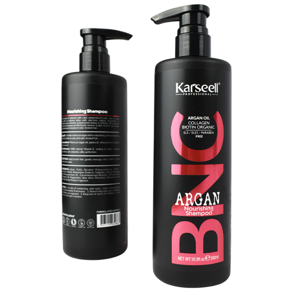 Shampo con Extracto de Aceite de Argan y Colageno Karseell