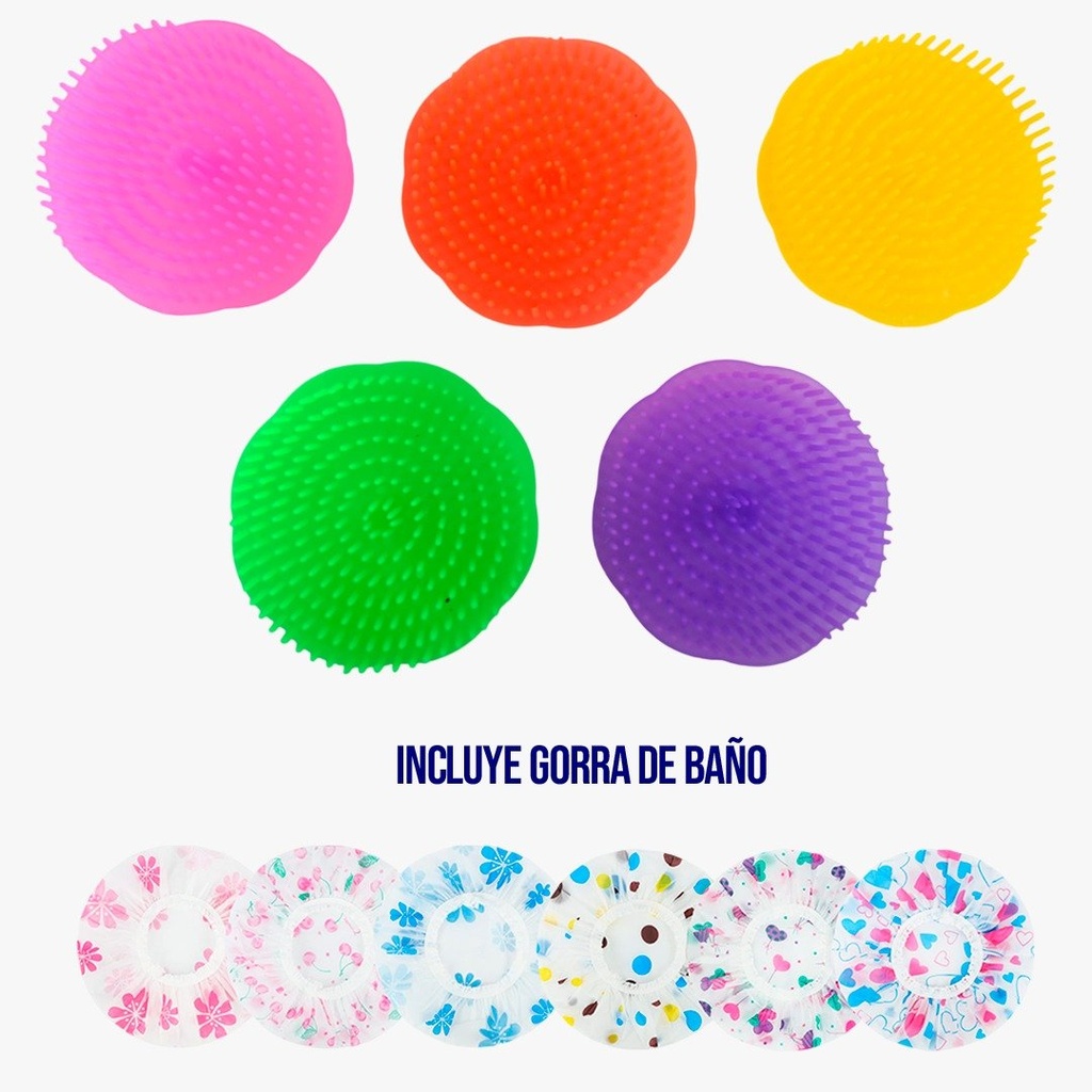 Limpiadores de Brochas Plasticos en Colores Surtidos