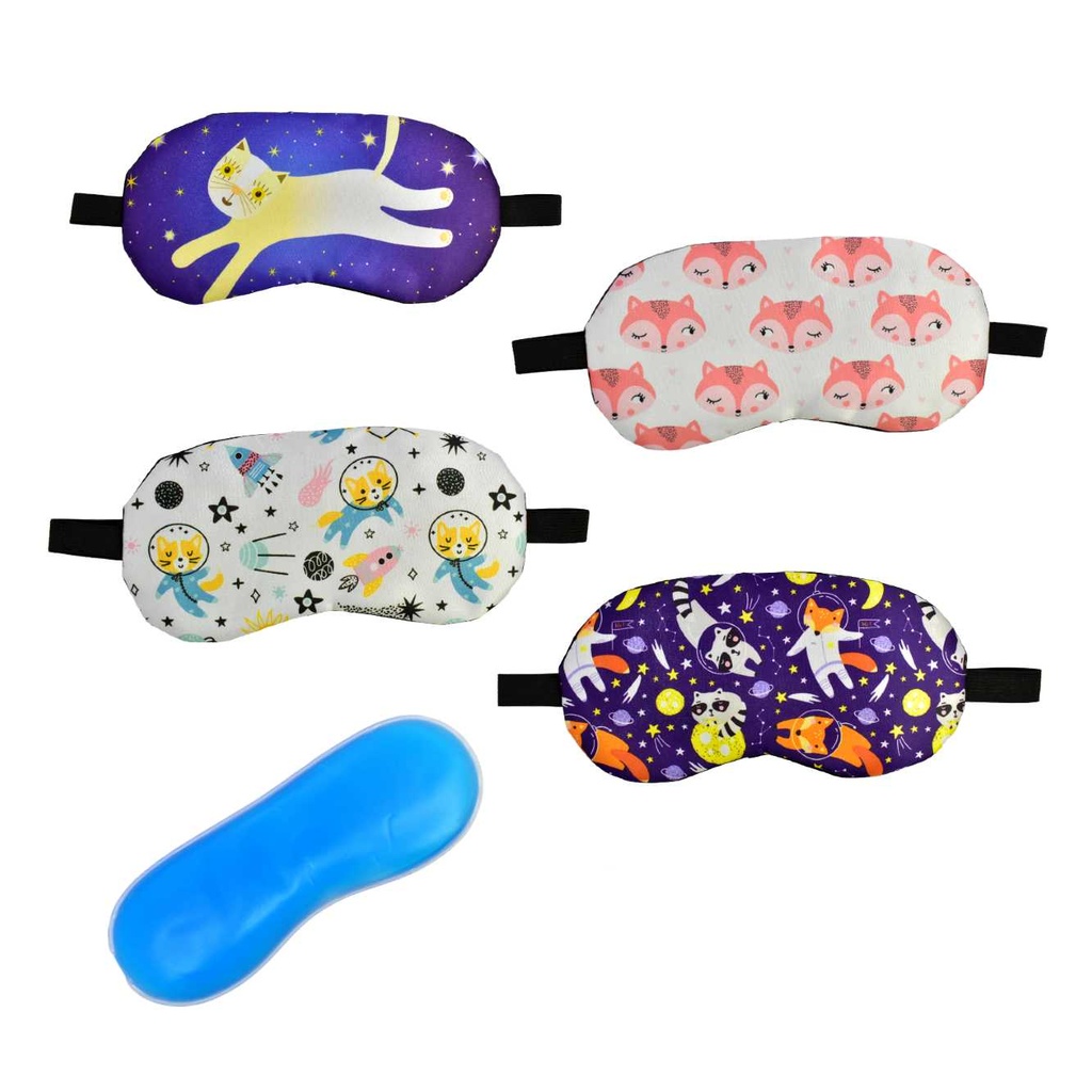 Antifaz con parche de cólageno Eye Mask animales espaciales