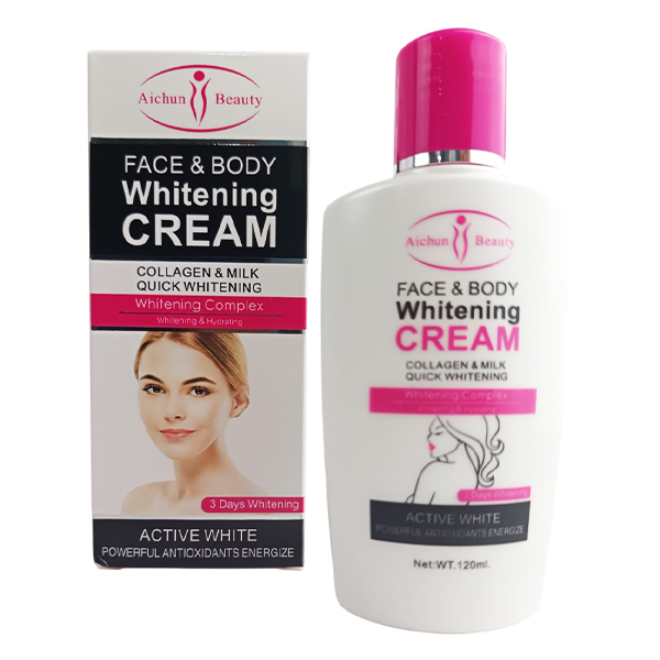 Crema aclarante para rostro y cuerpo Aichun Beauty