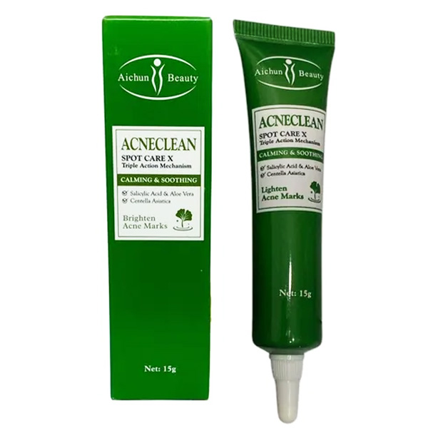 Crema gel elimina acné cicatrices manchas día o la noche para todo tipo de piel de Aichum Beauty