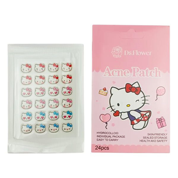 Parche para acné con diseños de Hello Kitty - Ds. Flawer