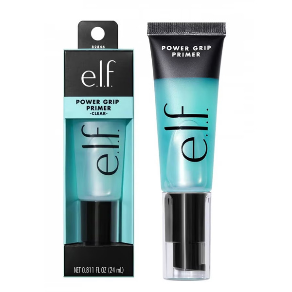 Gel de prebase hidratante Power Grip para suavizar la piel y fijar el maquillaje - e.l.f