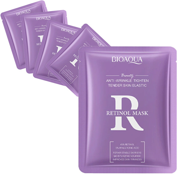 Mascarilla facial con retinol y ácido hialurónico - Bioaqua