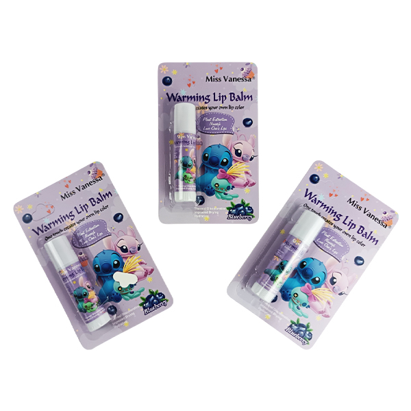 Balsamos para labios Miss Vanessa en presentación Surtida