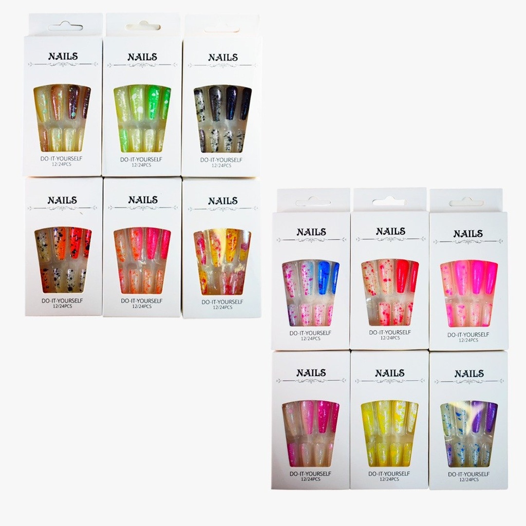 Uñas Artificiales en Diseños Surtidos