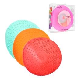 [6955967644023] Limpia brochas circular de silicona An Guo Er