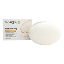 [6974723271174] Jabon De Arroz En Barra 100G Bioaqua Caja Blanca