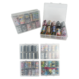 [FOIL23] Foil Para Decoracion De Uñas En Estilos Surtidos